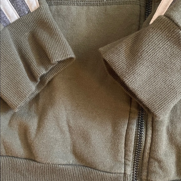 Torrid active wear zip up jacket olive green 0 - Picture 3 of 5